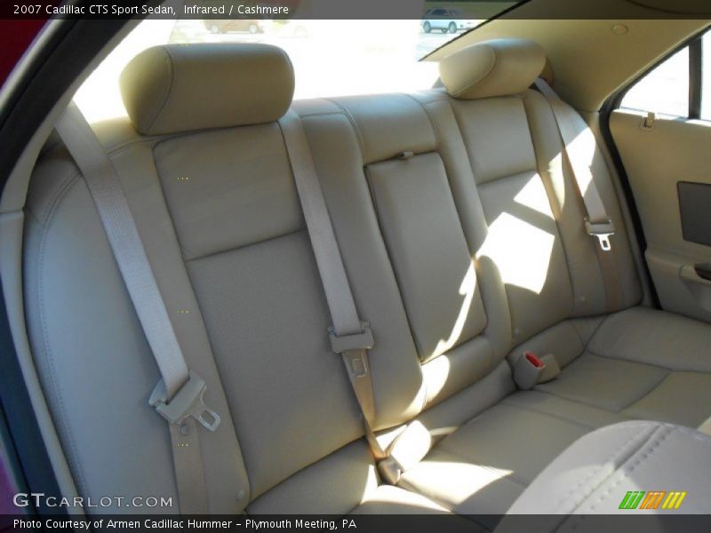 Infrared / Cashmere 2007 Cadillac CTS Sport Sedan