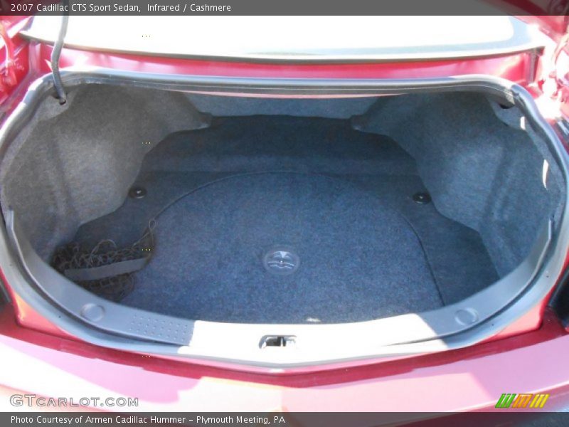 Infrared / Cashmere 2007 Cadillac CTS Sport Sedan