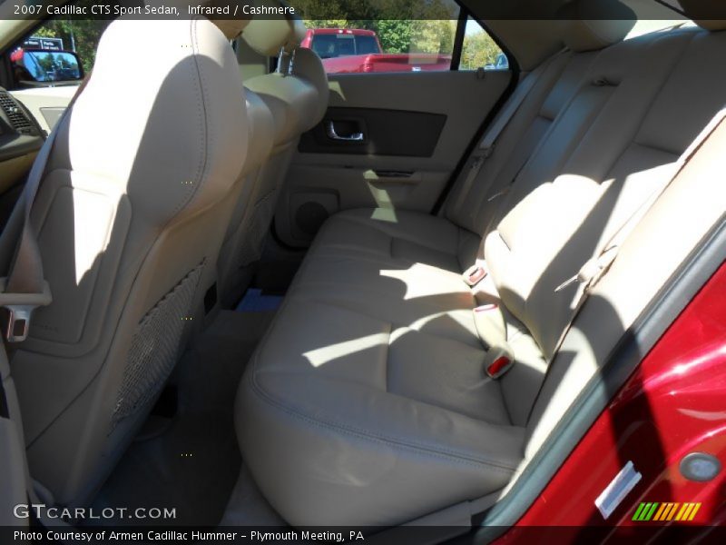 Infrared / Cashmere 2007 Cadillac CTS Sport Sedan