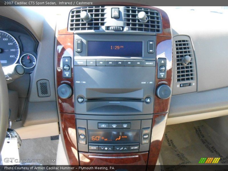 Infrared / Cashmere 2007 Cadillac CTS Sport Sedan