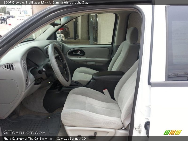 Summit White / Light Gray 2006 Chevrolet TrailBlazer LS 4x4