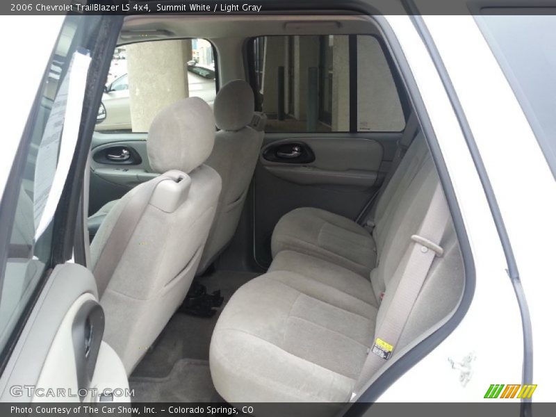Summit White / Light Gray 2006 Chevrolet TrailBlazer LS 4x4