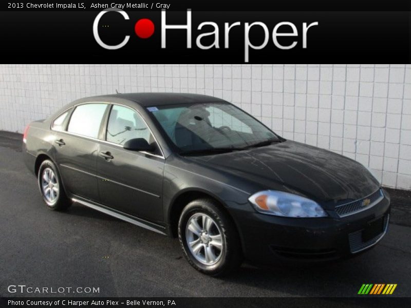 Ashen Gray Metallic / Gray 2013 Chevrolet Impala LS