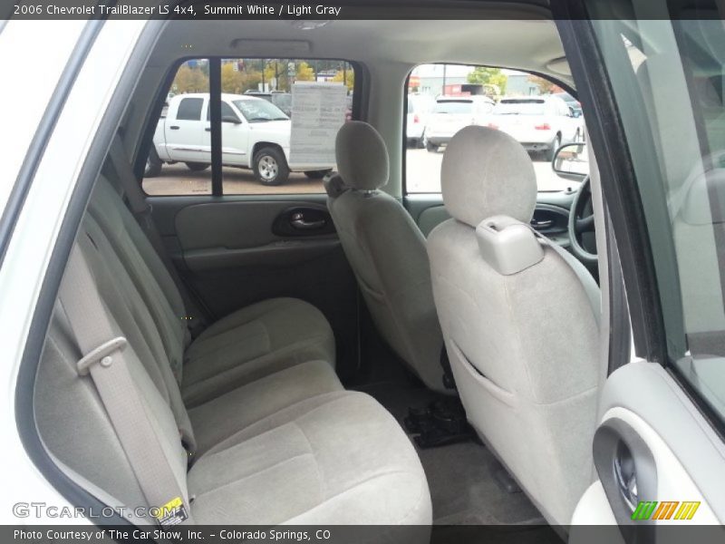 Summit White / Light Gray 2006 Chevrolet TrailBlazer LS 4x4