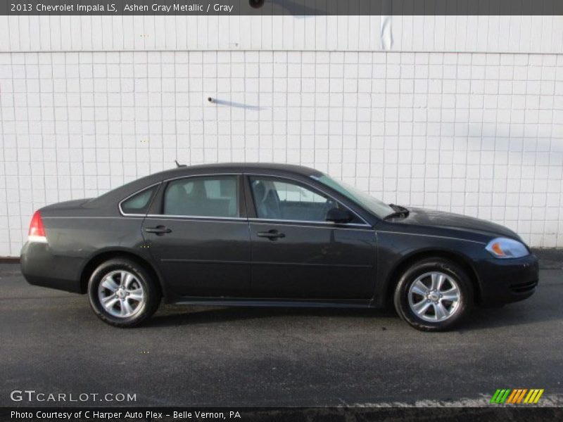 Ashen Gray Metallic / Gray 2013 Chevrolet Impala LS
