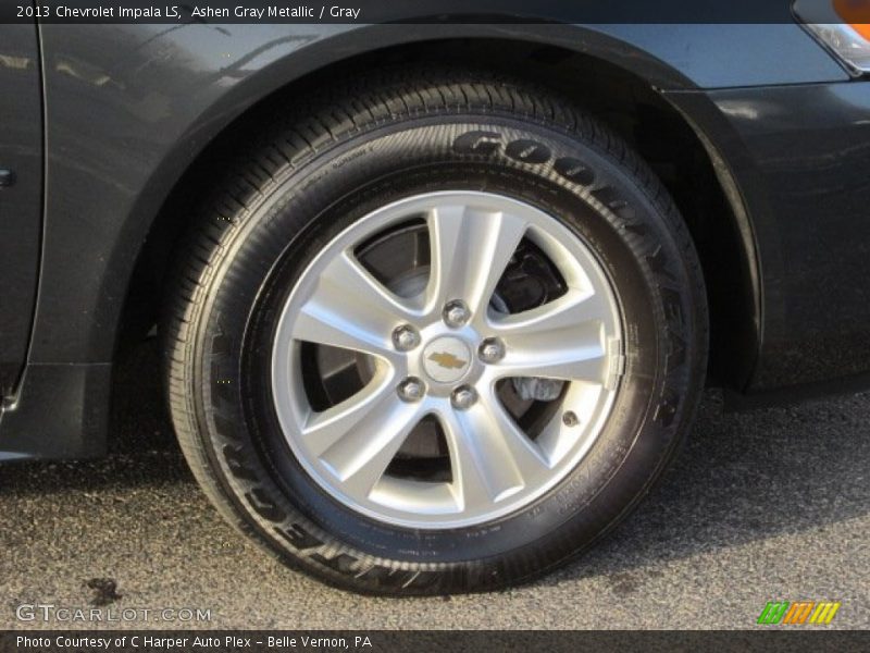 Ashen Gray Metallic / Gray 2013 Chevrolet Impala LS