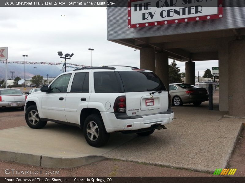 Summit White / Light Gray 2006 Chevrolet TrailBlazer LS 4x4