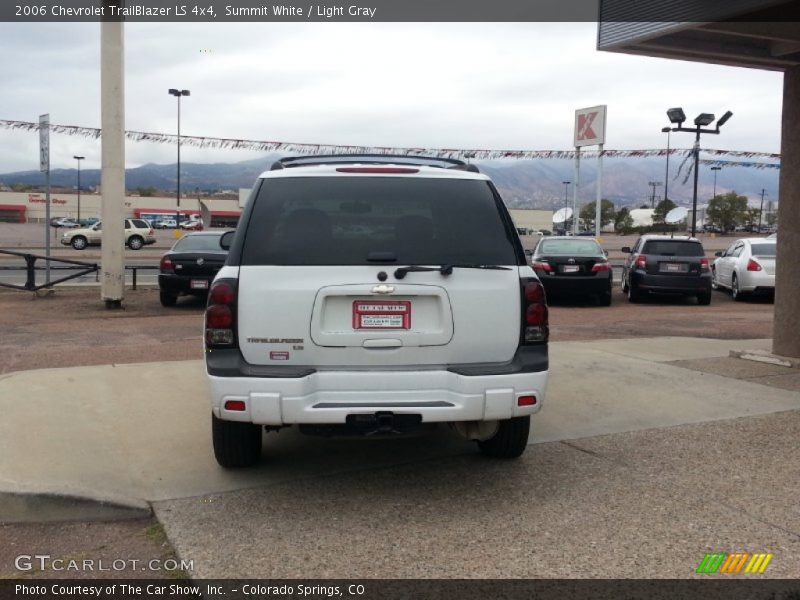 Summit White / Light Gray 2006 Chevrolet TrailBlazer LS 4x4