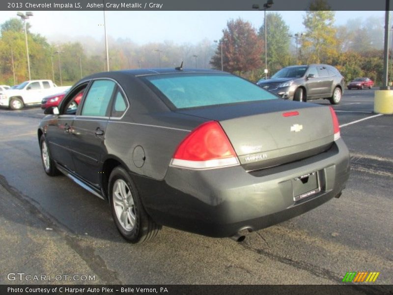 Ashen Gray Metallic / Gray 2013 Chevrolet Impala LS