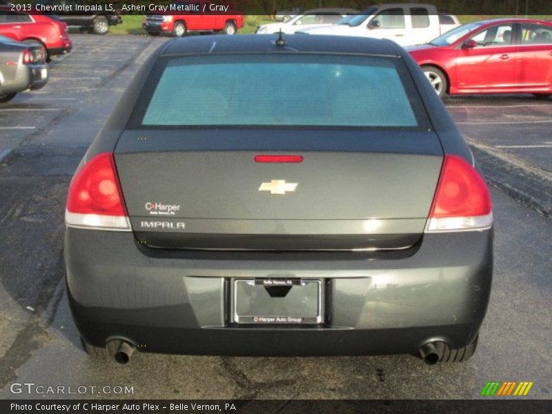 Ashen Gray Metallic / Gray 2013 Chevrolet Impala LS