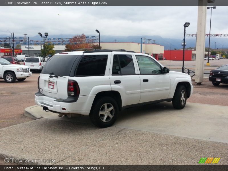 Summit White / Light Gray 2006 Chevrolet TrailBlazer LS 4x4