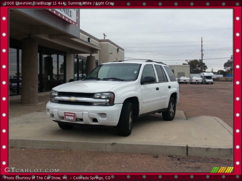 Summit White / Light Gray 2006 Chevrolet TrailBlazer LS 4x4