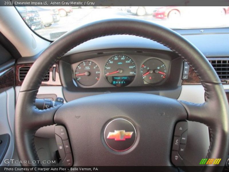 Ashen Gray Metallic / Gray 2013 Chevrolet Impala LS