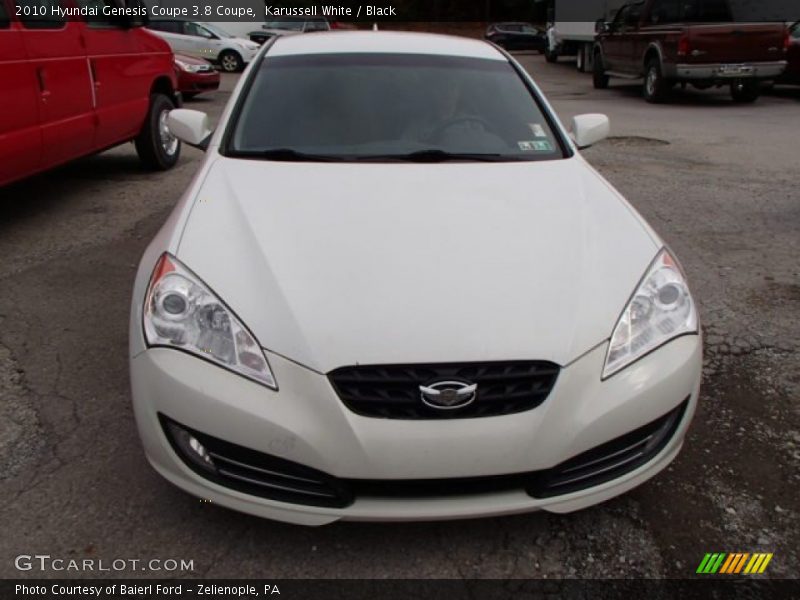 Karussell White / Black 2010 Hyundai Genesis Coupe 3.8 Coupe