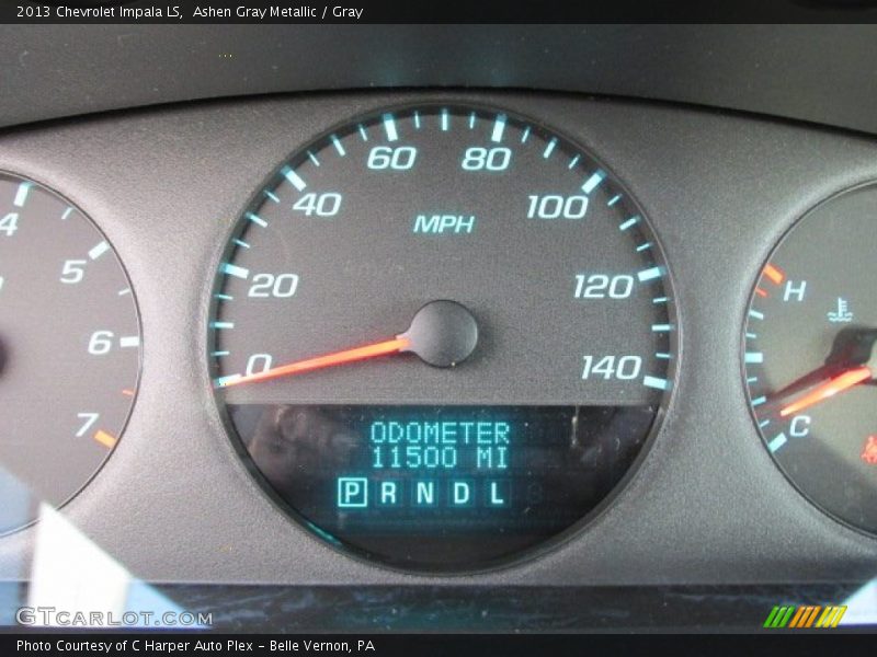 Ashen Gray Metallic / Gray 2013 Chevrolet Impala LS