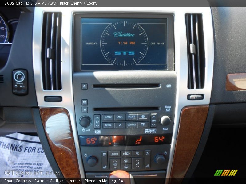 Controls of 2009 STS 4 V8 AWD