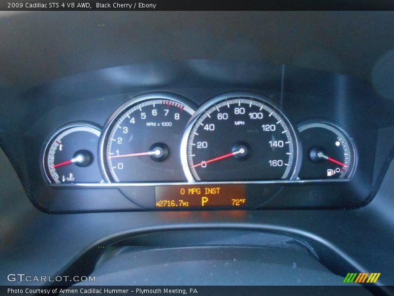  2009 STS 4 V8 AWD 4 V8 AWD Gauges