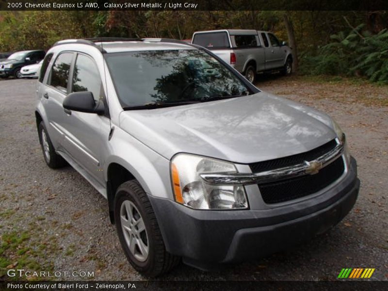 Galaxy Silver Metallic / Light Gray 2005 Chevrolet Equinox LS AWD