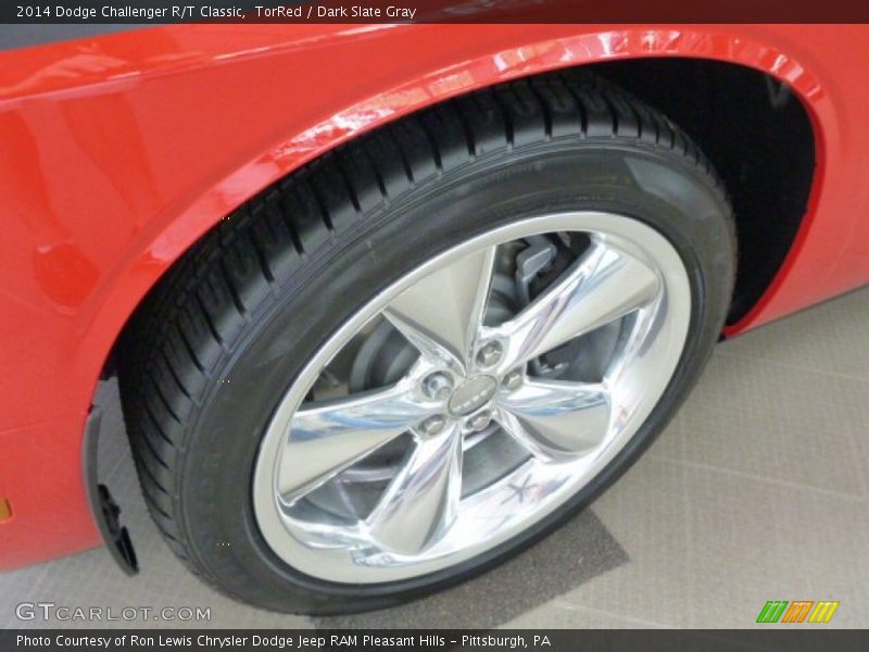 TorRed / Dark Slate Gray 2014 Dodge Challenger R/T Classic