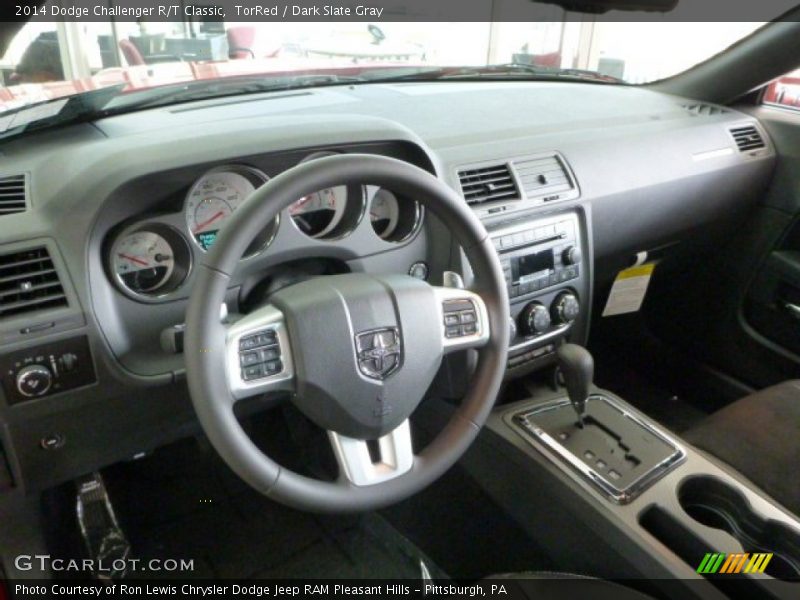 TorRed / Dark Slate Gray 2014 Dodge Challenger R/T Classic