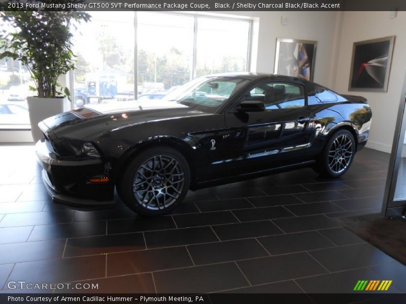 Black / Shelby Charcoal Black/Black Accent 2013 Ford Mustang Shelby GT500 SVT Performance Package Coupe