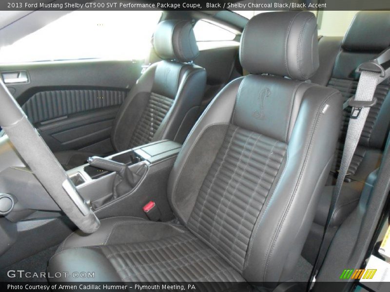 Black / Shelby Charcoal Black/Black Accent 2013 Ford Mustang Shelby GT500 SVT Performance Package Coupe