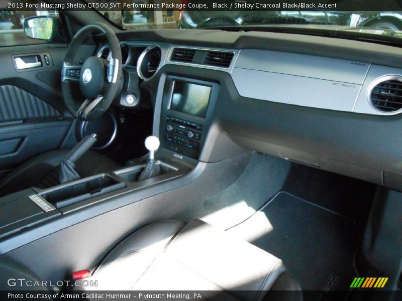 Black / Shelby Charcoal Black/Black Accent 2013 Ford Mustang Shelby GT500 SVT Performance Package Coupe