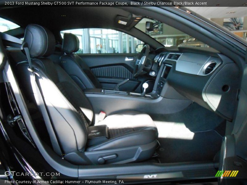 Black / Shelby Charcoal Black/Black Accent 2013 Ford Mustang Shelby GT500 SVT Performance Package Coupe