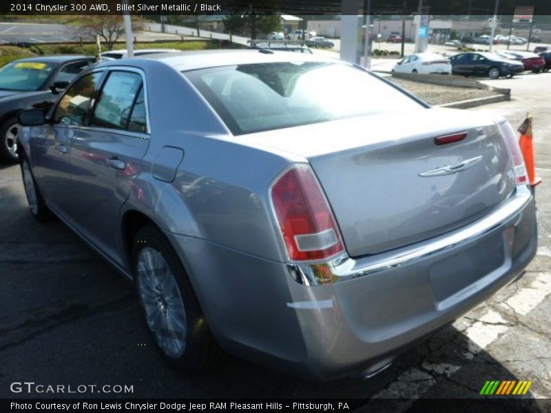 Billet Silver Metallic / Black 2014 Chrysler 300 AWD
