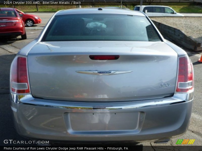 Billet Silver Metallic / Black 2014 Chrysler 300 AWD