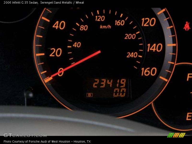 Serengeti Sand Metallic / Wheat 2006 Infiniti G 35 Sedan