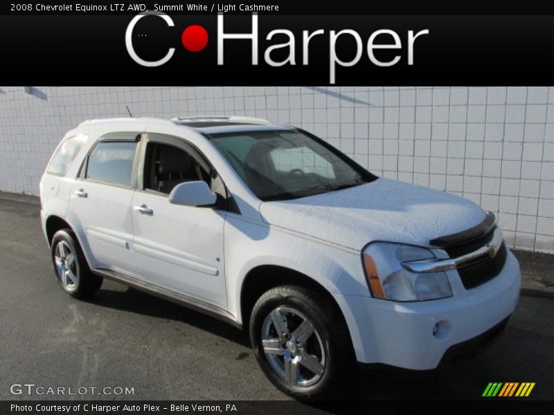 Summit White / Light Cashmere 2008 Chevrolet Equinox LTZ AWD