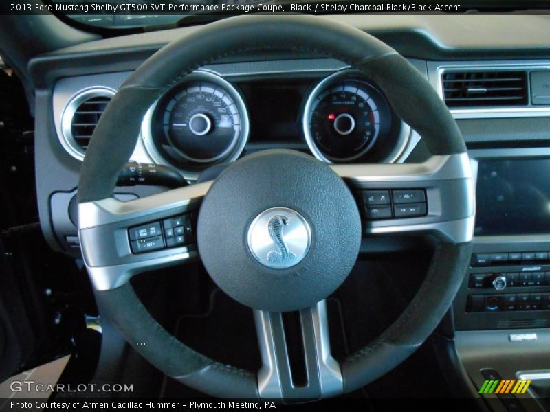 Black / Shelby Charcoal Black/Black Accent 2013 Ford Mustang Shelby GT500 SVT Performance Package Coupe