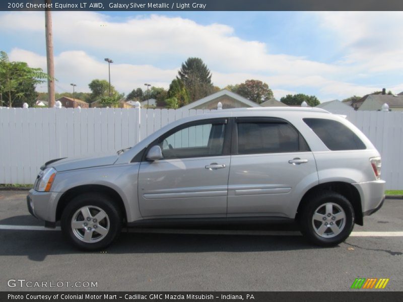 Galaxy Silver Metallic / Light Gray 2006 Chevrolet Equinox LT AWD