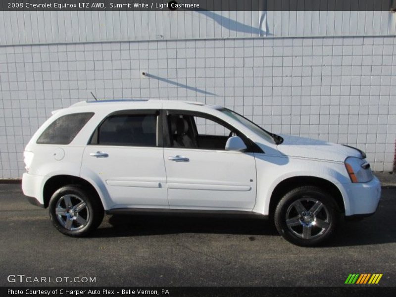 Summit White / Light Cashmere 2008 Chevrolet Equinox LTZ AWD