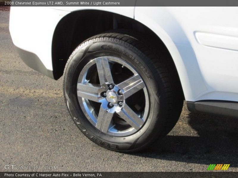 Summit White / Light Cashmere 2008 Chevrolet Equinox LTZ AWD