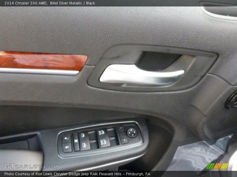 Billet Silver Metallic / Black 2014 Chrysler 300 AWD