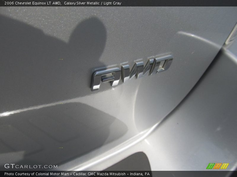 Galaxy Silver Metallic / Light Gray 2006 Chevrolet Equinox LT AWD