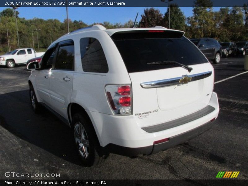 Summit White / Light Cashmere 2008 Chevrolet Equinox LTZ AWD