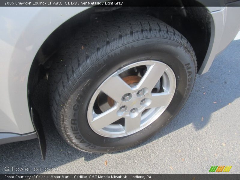 Galaxy Silver Metallic / Light Gray 2006 Chevrolet Equinox LT AWD