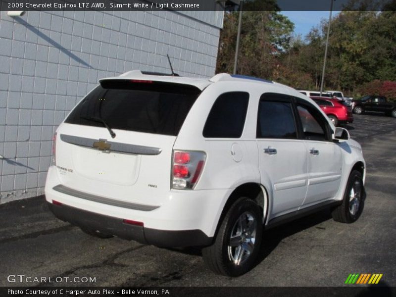 Summit White / Light Cashmere 2008 Chevrolet Equinox LTZ AWD