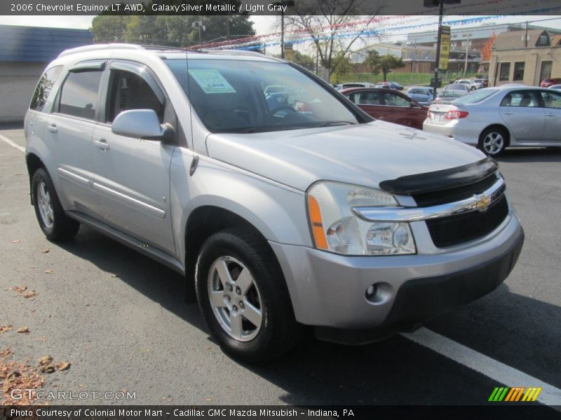 Galaxy Silver Metallic / Light Gray 2006 Chevrolet Equinox LT AWD