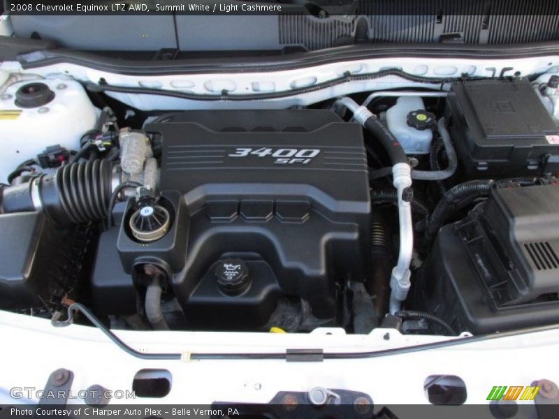 Summit White / Light Cashmere 2008 Chevrolet Equinox LTZ AWD