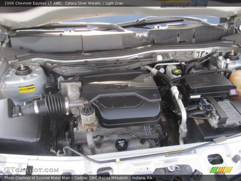 Galaxy Silver Metallic / Light Gray 2006 Chevrolet Equinox LT AWD