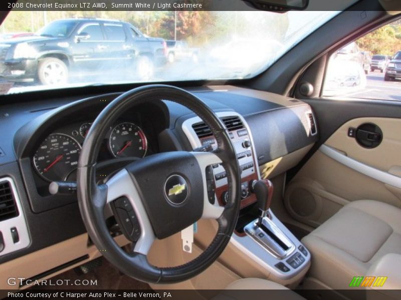 Summit White / Light Cashmere 2008 Chevrolet Equinox LTZ AWD