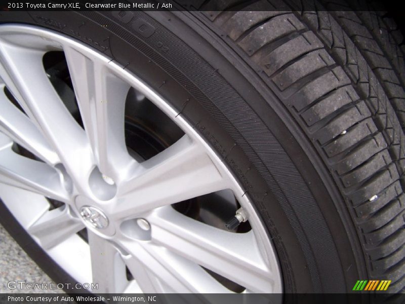 Clearwater Blue Metallic / Ash 2013 Toyota Camry XLE