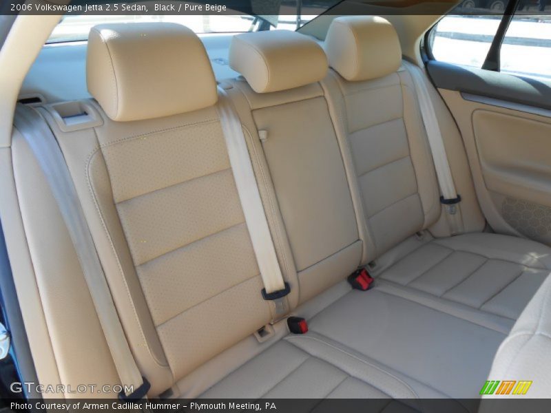 Black / Pure Beige 2006 Volkswagen Jetta 2.5 Sedan