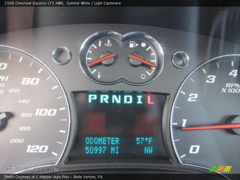 Summit White / Light Cashmere 2008 Chevrolet Equinox LTZ AWD