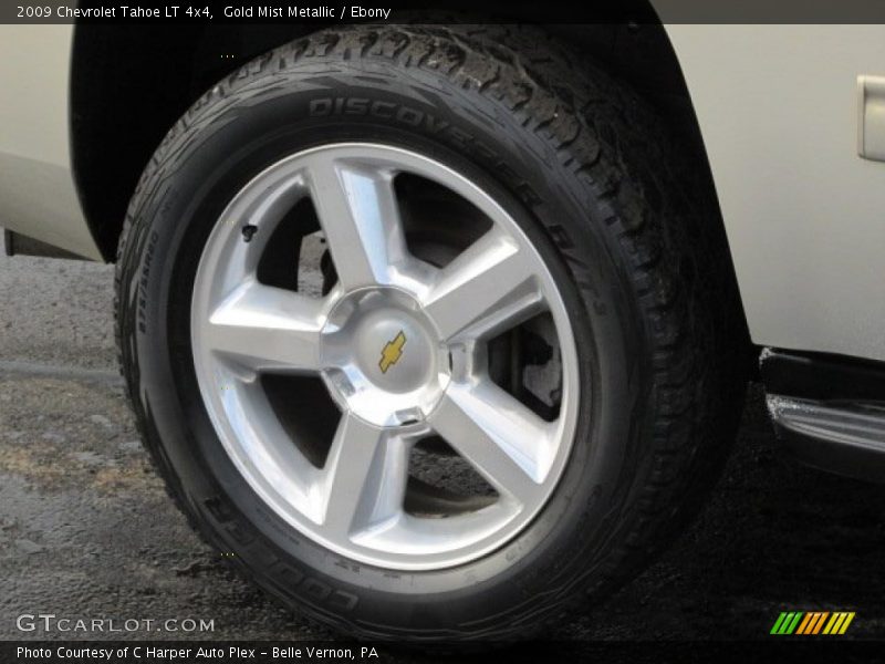 Gold Mist Metallic / Ebony 2009 Chevrolet Tahoe LT 4x4