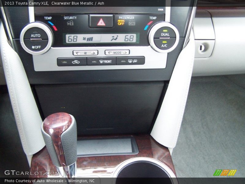 Clearwater Blue Metallic / Ash 2013 Toyota Camry XLE